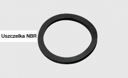 Uszczelka płaska NBR, DN 50 do złącza cysterny, 21-092-04
