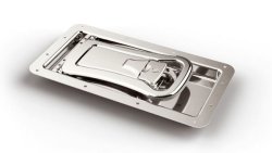 Zamek wpuszczan drzwi izotermy, kontenera fi 16 mm nierdzewny, 98-253-02