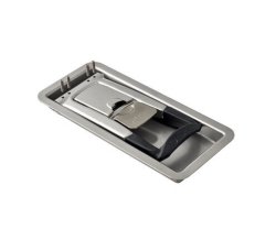 Zamek wpuszczany drzwi izotermy, kontenera fi 16 mm nierdzewny, 390856